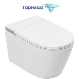 Унитаз-биде подвесной электронный Allen Brau Smart 4.I1001.20 (система смыва Торнадо) - фото 