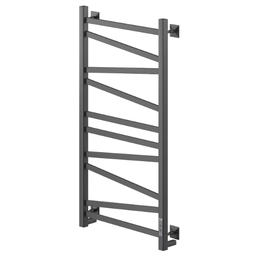 Полотенцесушитель электрический Veconi Barro-C П10 500x1000 мм B10050B-C, чёрный - фото 