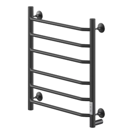 Полотенцесушитель электрический Veconi Cantu-A П6 500x600 мм C6050B-A, чёрный - фото 