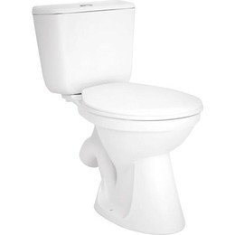 Унитаз-компакт Santek Бриз 1.WH30.2.138 с крышкой дюропласт - фото 