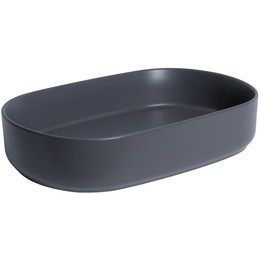 Раковина-чаша Allen Brau Fantasy 55 см 4.11022.AN, антрацит - фото 