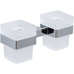 Стакан двойной Allen Brau Infinity 6.21003-00, цвет белый/хром - фото 