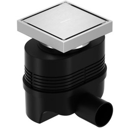 Трап Allen Brau Priority 10 см 9.50023.BN, никель браш - фото 