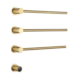 Полотенцесушитель электрический Wonzon & Woghand Hamburg П3 520x515 мм WW-AL313-BG, золото - фото 