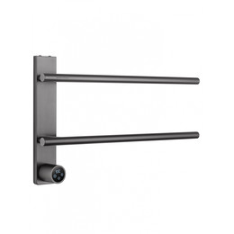 Полотенцесушитель электрический Wonzon & Woghand N&uuml;rnberg П2 310x520 мм WW-AL342-GM, темный графит - фото 