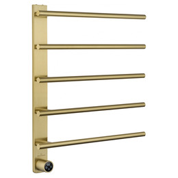 Полотенцесушитель электрический Wonzon & Woghand N&uuml;rnberg П5 520x627 мм WW-AL345-BG, золото - фото 