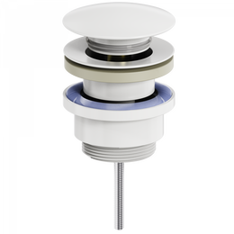 Донный клапан Wonzon & Woghand WW-88SS07-MW, белый - фото 