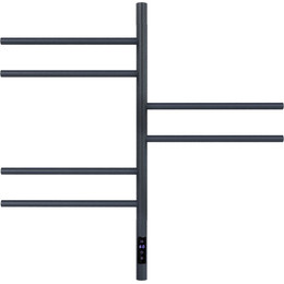 Полотенцесушитель электрический Vincea П6 430x800 мм VTD-1S2CGE, графит (возможность скрытого подключения) - фото 