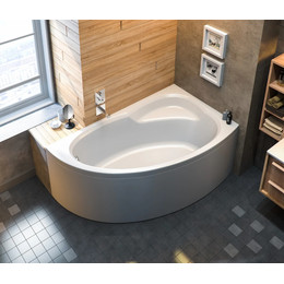 Ванна акриловая 160*100 Bas Сагра R правая на усиленном каркасе - фото 