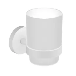 Стакан для зубных щеток Timo Saona 13031/16, цвет белый матовый - фото 