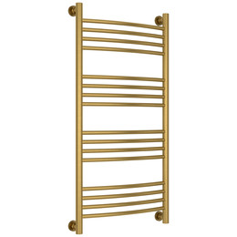 Полотенцесушитель водяной Сунержа Богема+ П16 500x1060 мм (выгнутая перемычка) 051-0221-1050, состаренная латунь - фото 