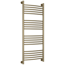 Полотенцесушитель водяной Сунержа Богема+ П20 500x1260 мм (выгнутая перемычка) 32-0221-1250, золотой шёлк - фото 