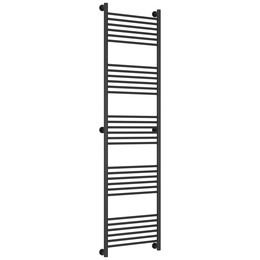 Полотенцесушитель водяной Сунержа Богема+ П30 500x1960 мм (прямая перемычка) 15-0220-1950, тёмный титан муар - фото 