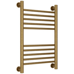 Полотенцесушитель водяной Сунержа Богема+ П10 400x660 мм (прямая перемычка) 05-0220-6040, состаренная бронза - фото 