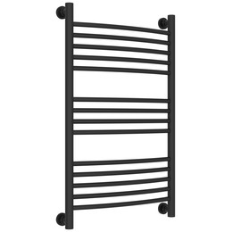 Полотенцесушитель водяной Сунержа Богема+ П14 500x860 мм (выгнутая перемычка) 15-0221-8050, тёмный титан муар - фото 
