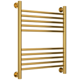 Полотенцесушитель водяной Сунержа Богема+ П10 500x660 мм (прямая перемычка) 03-0220-6050, золото - фото 
