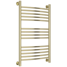 Полотенцесушитель водяной Сунержа Богема+ П14 500x860 мм (выгнутая перемычка) 020-0221-8050, шампань - фото 