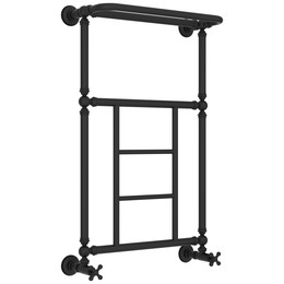 Полотенцесушитель водяной Сунержа Ренессанс П5 500x930 мм 15-0282-8650, тёмный титан муар - фото 