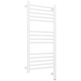 Полотенцесушитель электрический Сунержа Богема 3.1 П14 400x920 мм (прямая перемычка) 30-6005-8040 R, белый матовый - фото 