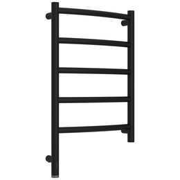 Полотенцесушитель электрический Сунержа Галант 3.1 П5 400x720 мм 31-6000-6040 L, чёрный матовый - фото 