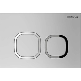 Кнопка смыва Grossman Cosmo 700.K31.02.110.110, хром матовый - фото 