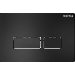 Кнопка смыва Grossman Pragma 700.K31.03.210.210, чёрный матовый - фото 