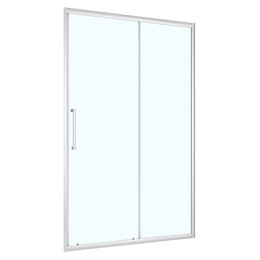 Душевая дверь Loranto 110 см CS-AB03C-110, хром/прозрачное - фото 