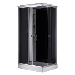 Душевая кабина Loranto 100х80 см CS-5180-13L G, сатин/матовое - фото 