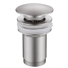 Донный клапан Abber AF0010SP, сатин - фото 