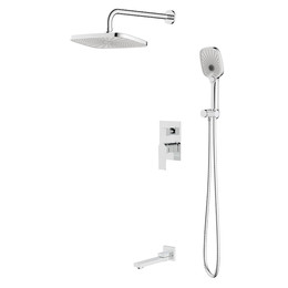 Душевая система для ванны Azario Arida AZ-K7354 (со скрытой частью) - фото 