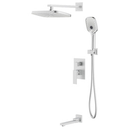 Душевая система для ванны Azario Reusa AZ-K7367BN, сатин - фото 