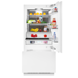 Встраиваемый двухкамерный холодильник Maunfeld MBF212NFW1 Inverter - фото 