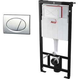 Инсталляция для подвесного унитаза Alcaplast AM101/1120-3:1 RU M71-0001 - фото 