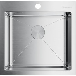Кухонная мойка Omoikiri AKISAME 51-IN (4973438) 1,2 мм, нержавеющая сталь, Цвет производителя: нержавеющая сталь матовая - фото 