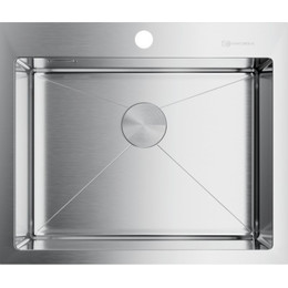 Кухонная мойка Omoikiri AKISAME 59-IN (4973055) 1,2 мм, нержавеющая сталь, Цвет производителя: нержавеющая сталь матовая - фото 