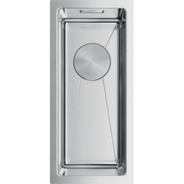 Кухонная мойка Omoikiri TAKI 20-U/IF-IN (4973042) 1,2 мм, нержавеющая сталь, Цвет производителя: нержавеющая сталь матовая - фото 