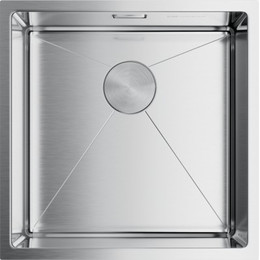 Кухонная мойка Omoikiri TAKI 44-U/IF-IN (4973044) 1,2 мм, нержавеющая сталь, Цвет производителя: нержавеющая сталь матовая - фото 