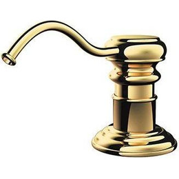 Дозатор для моющего средства OM-01-G 4995007, золото - фото 