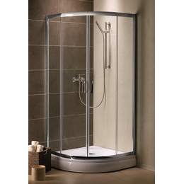Душевое ограждение Radaway Premium Plus A 85х85х190 см, хром/прозрачное - фото 