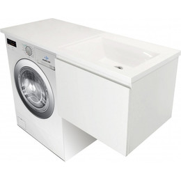 Тумба подвесная с раковиной-столешницей Эстет Dallas Luxe 100 см R, 1 ящик ФР-00002322 - фото 