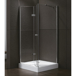 Душевое ограждение Cezares 90х90 см ELENA-W-AS-1-90-C-Cr, хром/прозрачное - фото 