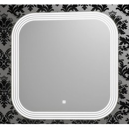 Зеркало Smile Ибица 90 см, белый - фото 