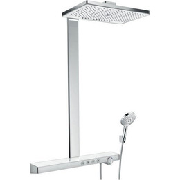 Душевая стойка с термостатом Hansgrohe Rainmaker Select 460 Showerpipe 27106400 - фото 
