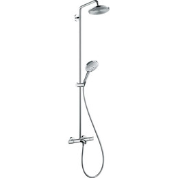 Душевая стойка с термостатом Hansgrohe Raindance Select 240 Showerpipe 27117000 - фото 