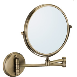 Зеркало косметическое настенное Fixsen Antik FX-61121, цвет бронза - фото 