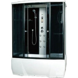 Гидробокс Loranto Selak CS 78-3 A 170х85х215, чёрный/тонированное - фото 