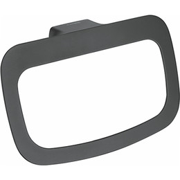 Кольцо для полотенец WasserKraft Elbe K-7260, цвет чёрный - фото 