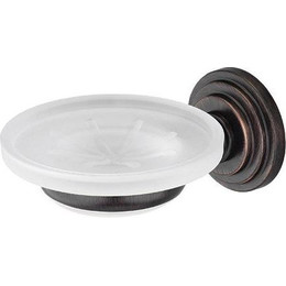 Мыльница WasserKraft Isar K-7329, цвет тёмная бронза - фото 