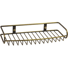 Полочка WasserKraft Exter K-1611 30 см, цвет светлая бронза - фото 