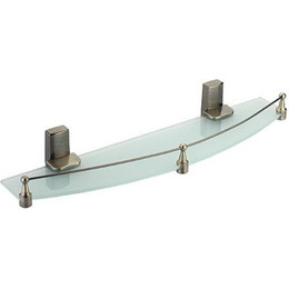 Полка стеклянная WasserKraft Exter K-5244 50 см, цвет светлая бронза - фото 